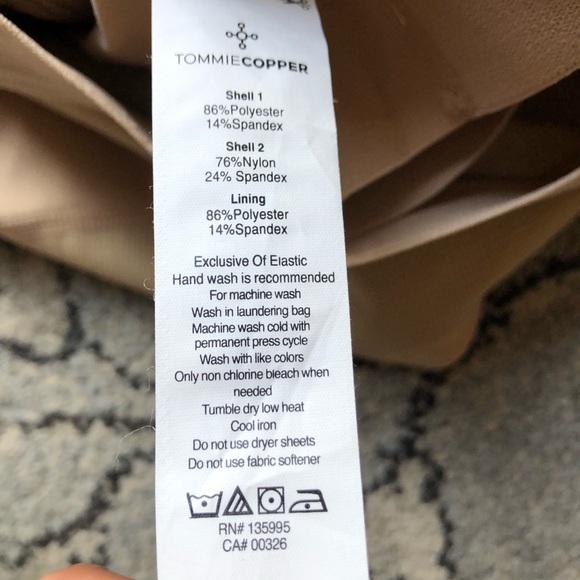 Tommie Copper Bra with Shoulder Support  Nude size 2XL NWT - Picture 10 of 11